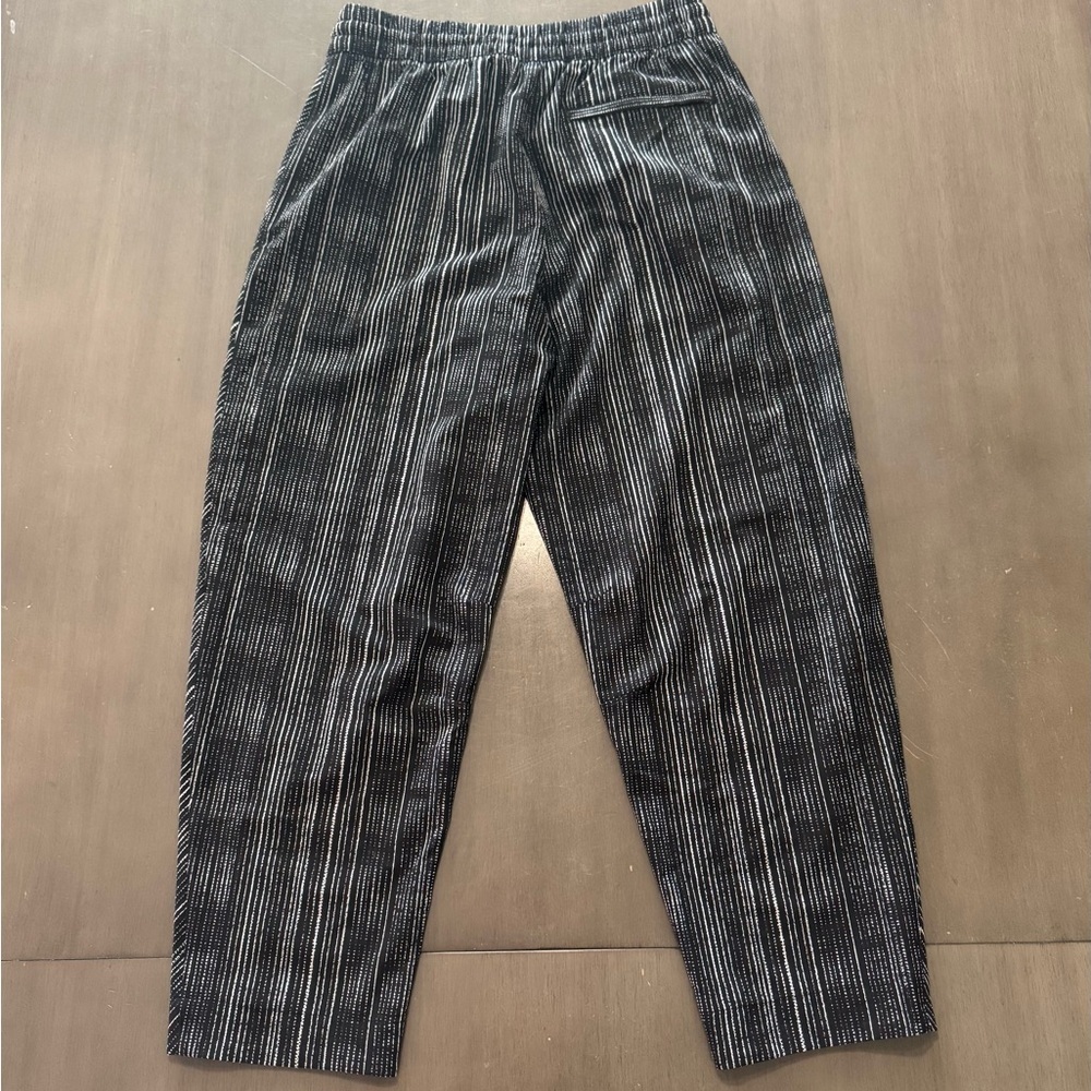 Athleta Arrival Pants Amara Stripe Black Women’s - 4 - Picture 2 of 5